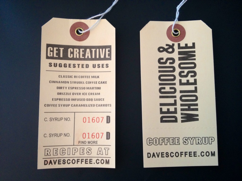 Coffee Tags
