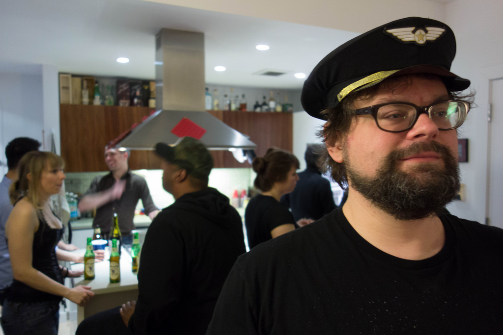 Captain Rick guides the party